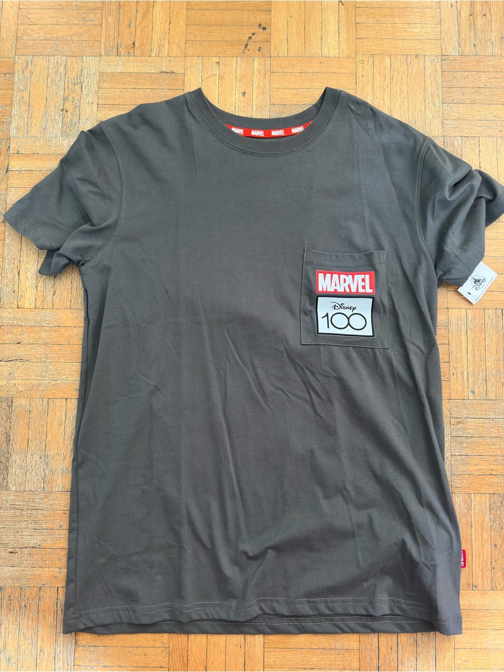 Marvel disney100 comic shirt